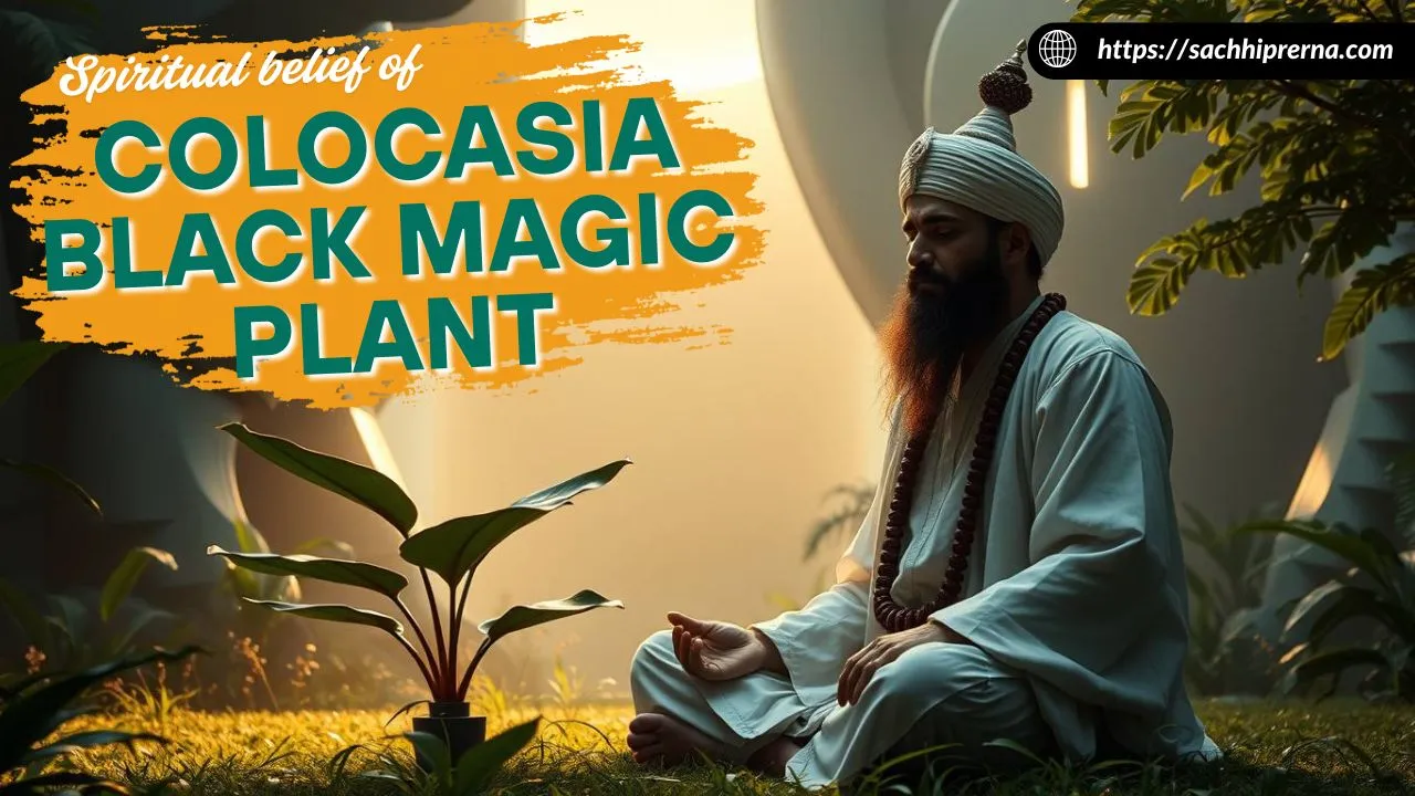 Colocasia Black Magic plant