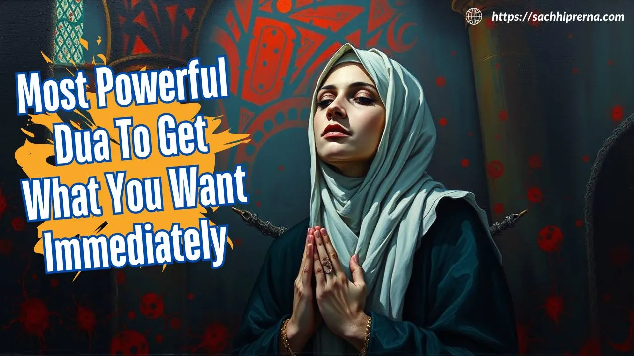 powerful dua to get what you want immediately
