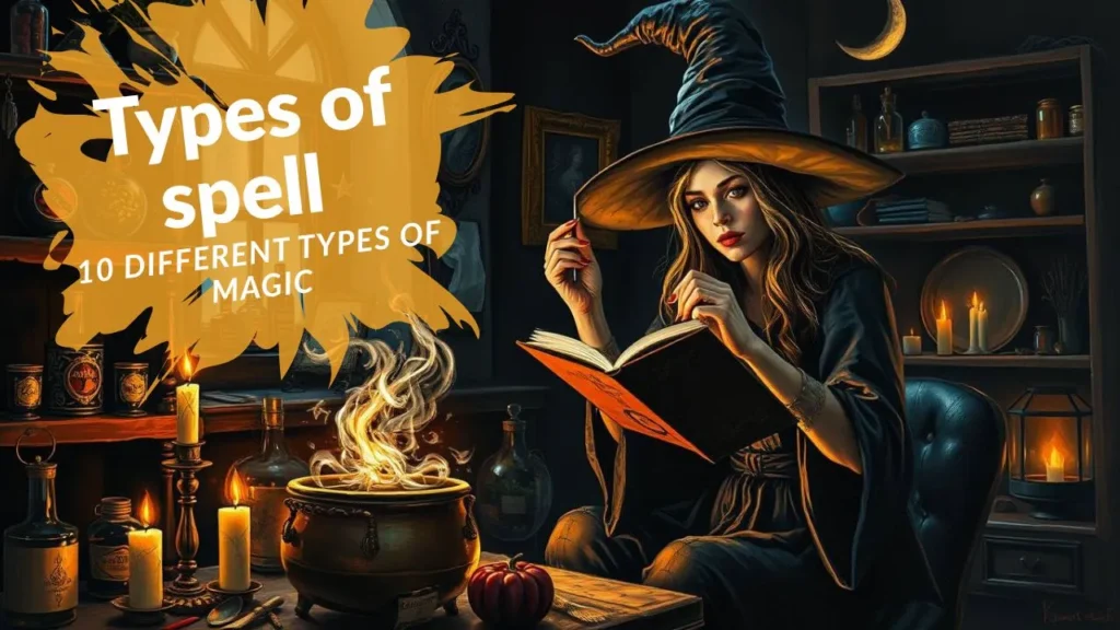 different types of spells in witchcraft