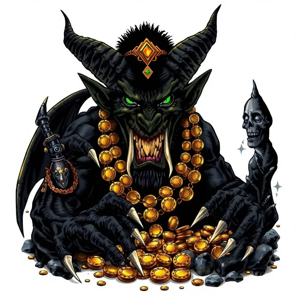 Demon of Greed – Mammon