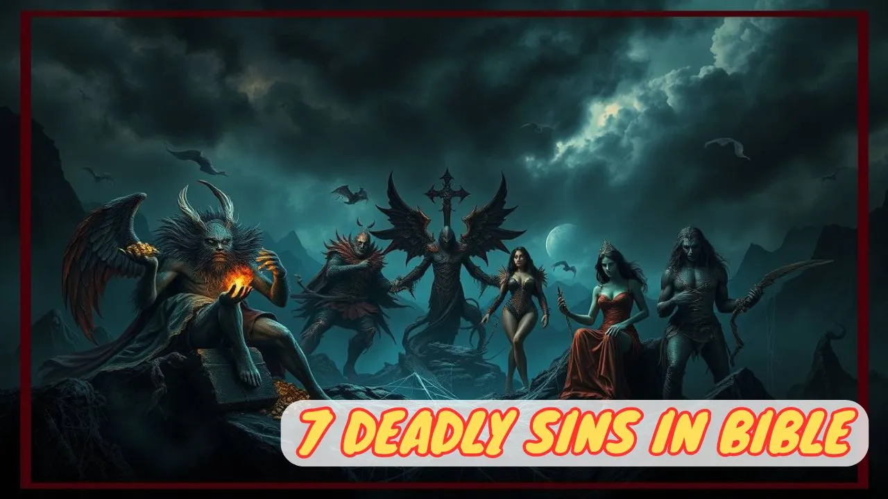 Seven Deadly Sins in bible