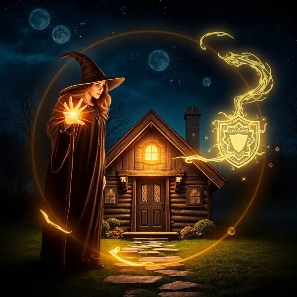 magical wiccan spell for home protection