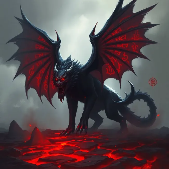 Marchosias Demon Wolf With Wings Meaning