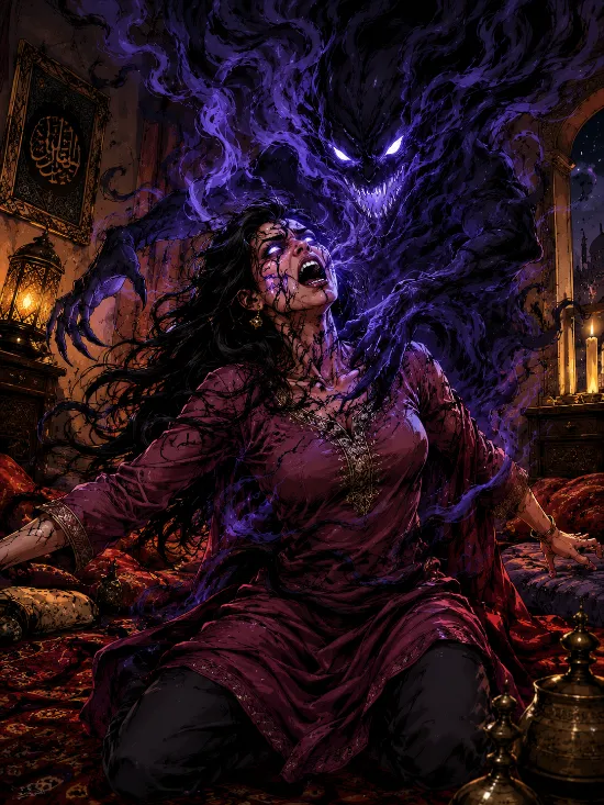 jinn possesion on a women
