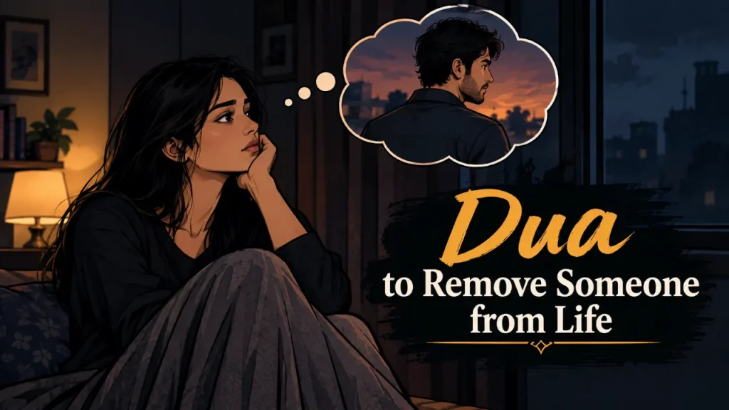 Dua to Remove Someone from Life