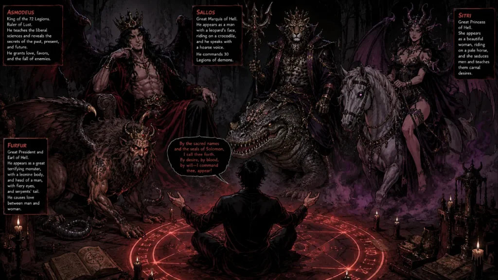 How to Summon a Demon to Bring Back a Lover or ex. In your life