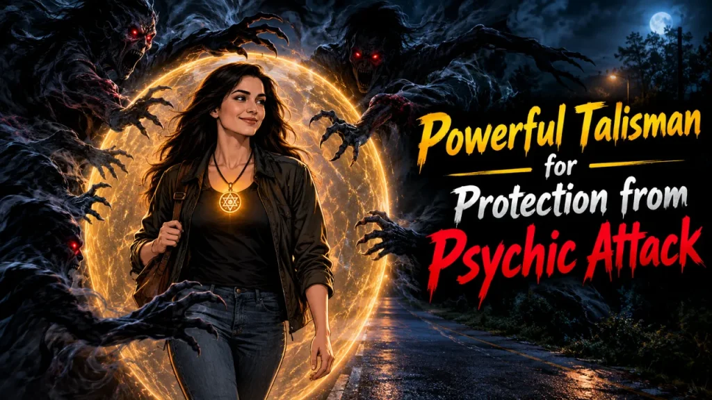 Powerful Talisman for Protection from Psychic Attack