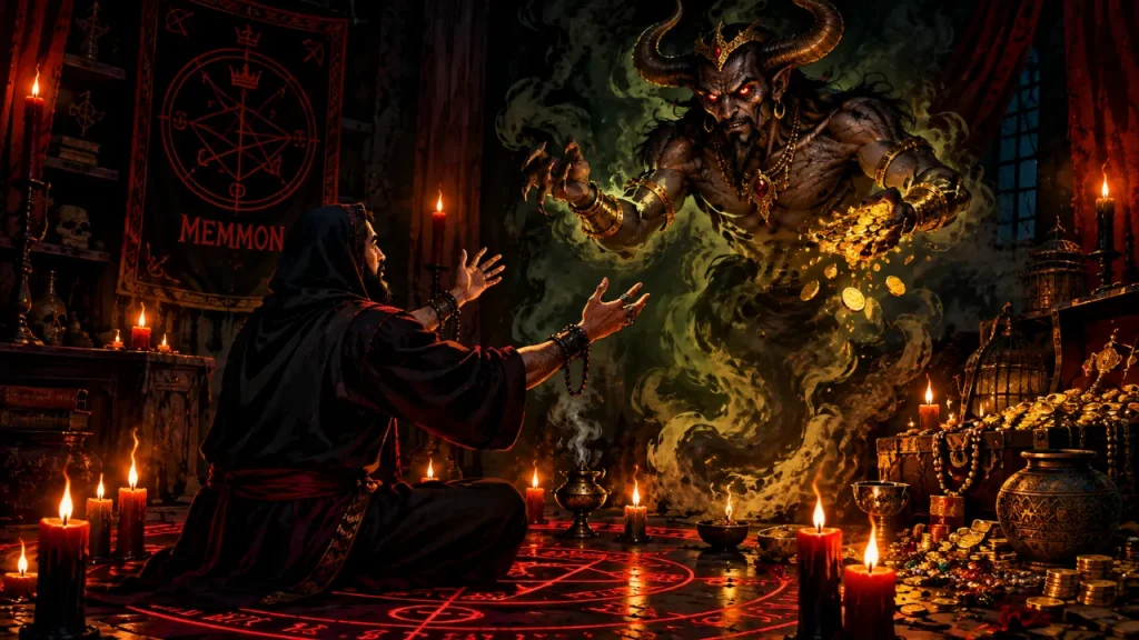 Ancient demon Mammon Prayers for Money