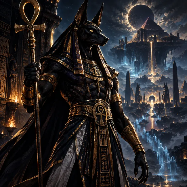 Why work with Anubis the god of afterlife