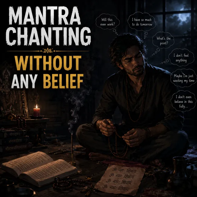 chanting mantra without focus the most common reason why spell not working