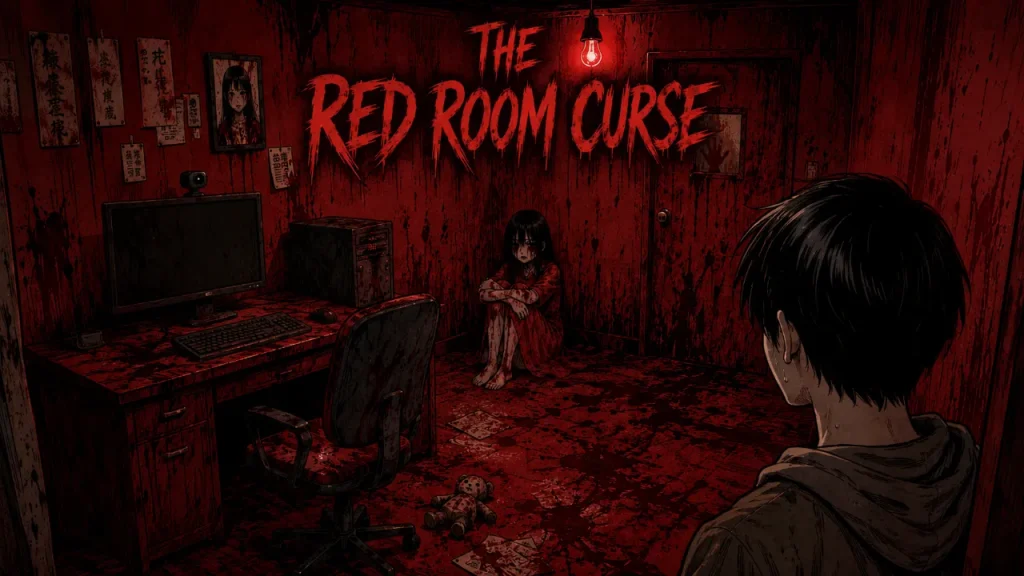 The Red Room Curse story Japanese internet urban legends