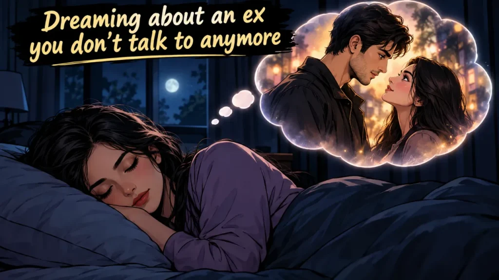 Dreaming about an ex you don’t talk to anymore