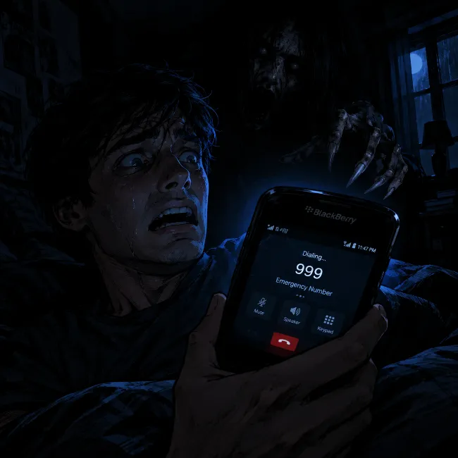 Midnight Emergency dial 999