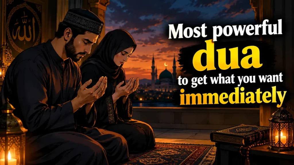most powerful dua to get what you want immediately